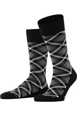 Burlington Herren Socken Tartan M So Baumwolle gemustert 1 Paar, , 40-46