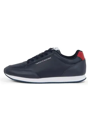 Tommy Hilfiger Herren Runner Sneaker Sportlich, Blau (Desert Sky), 44
