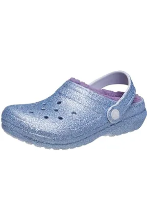 Crocs Unisex Kinder Classic Lined Glitter Clog T