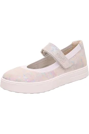 Superfit Stella Ballerinas, Weiß/Silber 1010, 35 EU