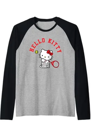 Hello Kitty Tennis Raglan