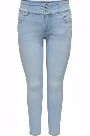 ONLY Female Skinny Jeans CARANNA Hohe Taille Skinny Fit Jeans