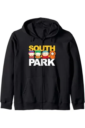 South Park Gang Behind Logo Kapuzenjacke