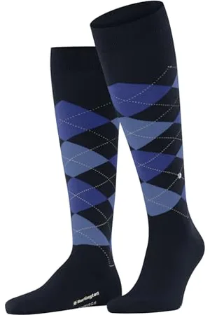 Burlington Herren Kniestrümpfe Edinburgh M Kh Wolle lang gemustert 1 Paar, , 40-46