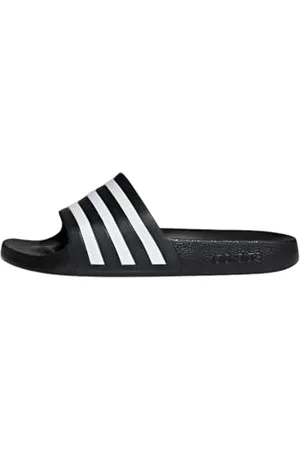 adidas Unisex Adilette Aqua Slides RUTSCHEN, Core Black/Cloud White/Core Black, 48.5 EU