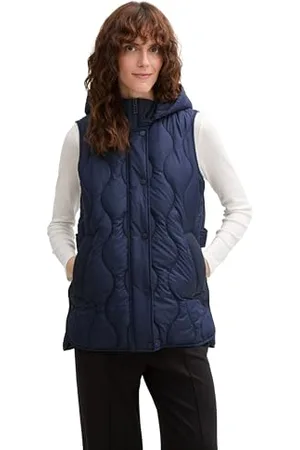 TOM TAILOR Lightweight Steppjacke mit Stehkragen, sand stone beige, M