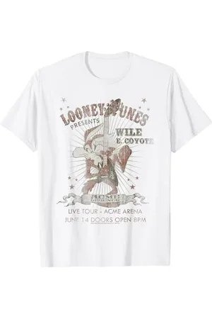 LOONEY TUNES Wile E Coyote Guitar Light T-Shirt