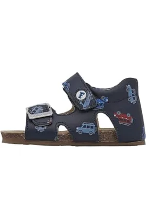 Falcotto Sandalen aus Leder mit Schnalle und Klettverschluss, 19