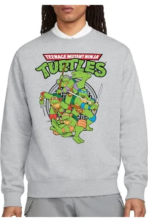 Teenage Mutant Ninja Turtles Unisex TMNT Group Crew Sweatshirt, , S