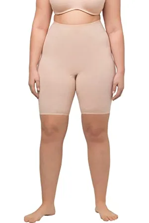 Ulla Popken Damen große Größen Übergrößen Plus Size Panty, langes Bein, Glatte Kanten, Stretchkomfort 62+ 793851200-62+