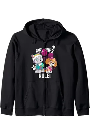Paw Patrol Die Mädchenwelpen herrschen! Kapuzenjacke