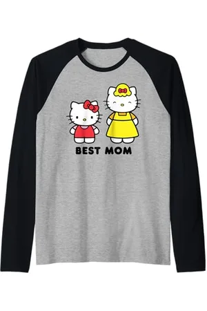 Hello Kitty Best Mom Raglan