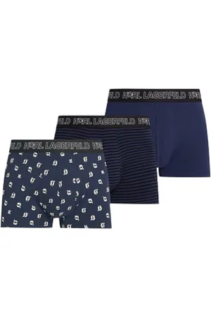 Karl Lagerfeld Ikon Trunk Set (3 Pack), Multicolor, Men, Underwear