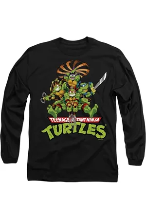 Teenage Mutant Ninja Turtles Unisex TMNT Manga Turtles Mens Long Sleeve T-Shirt, , XL
