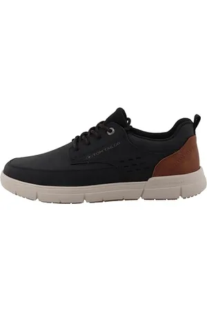 TOM TAILOR Herren 5380200010 Sneaker, Black, 43 EU