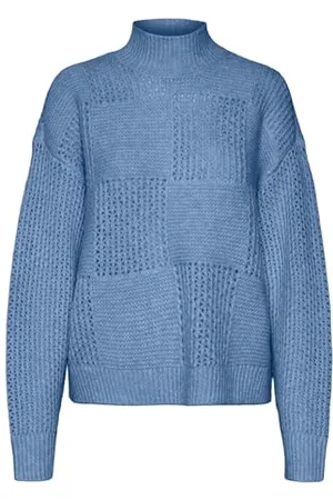 VERO MODA VMMOON LS Highneck Pullover GA BF