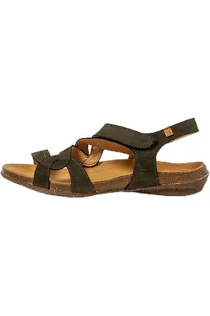 El Naturalista Damen N5079 Wakataua Flache Sandale, KAKI, 40 EU Weit