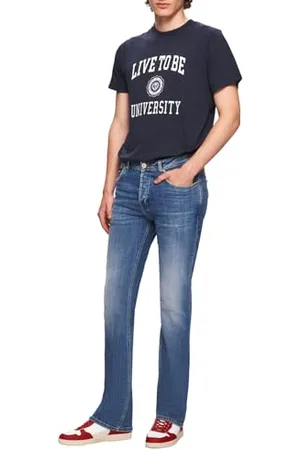 LTB Herren Tinman 400 - Bootcut Mid Rise Basic-5-Pocket Medium Wash aus Baumwollgemisch - Größe W30L30