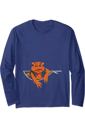 Naruto Shippuden Gamakichi Zipper Langarmshirt