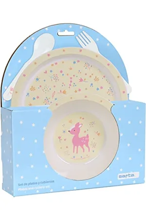 Safta PREESCOLAR "FOREST" Y CUBIERTOS PLATOS SET