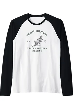 Marvel X-Men Jean Grey Track and Field Raglan