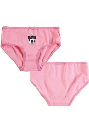 Disney Unisex Kids Minnie Mouse Slips Pack Hipster Panties, , 6-8 Jahre