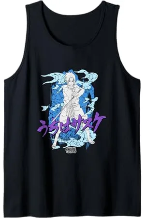 Naruto Shippuden Sasuke Kanji Symbol Tank Top