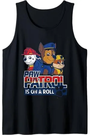 Paw Patrol Ist auf einer Rolle. Marshall Rubble & Chase Tank Top