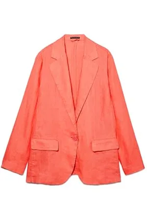 Sisley Womens 2AGHLW019 Jacket, Red, 42