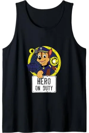 Paw Patrol Hero On Diensthabing Police Pup Chase Tank Top