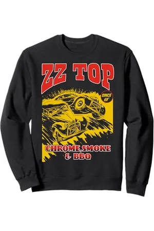 ZZ Top Chrome, Smoke & BBQ Sweatshirt