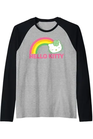 Hello Kitty Lucky Rainbow Raglan