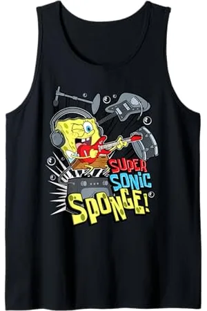 Spongebob Spongebob Super Sonic Sponge! Tank Top
