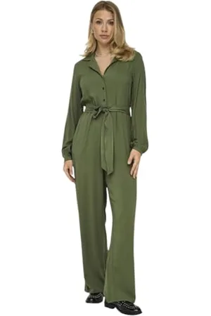 ONLY ONLNOVA LIFE VIS L/S ZIRA JUMPSUIT SOLID