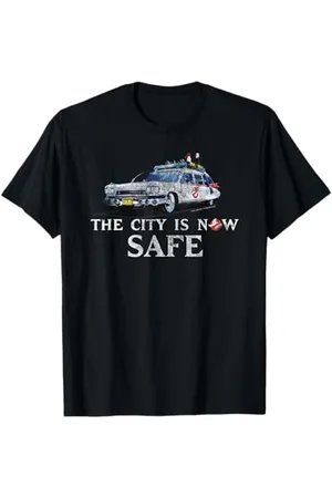 Ghostbusters Die Stadt ist sicher, Retrofilm für Elektromobile T-Shirt