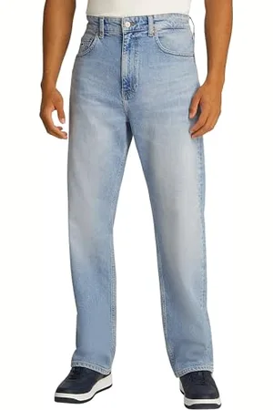 Tommy Hilfiger Herren Jeans Hose Otis Regular Straight Leg, Blau (Denim Light), 32W/32L