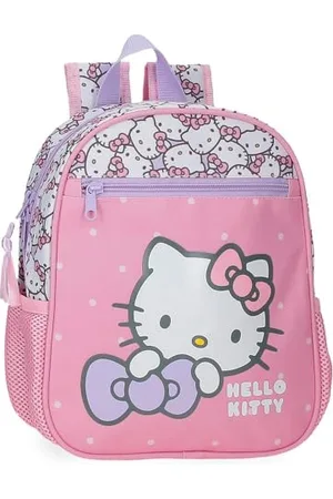 Hello Kitty My Favourite Bow, Kinderrucksack, Schulrucksack, , breite und verstellbare Träger, aus Polyester, Joumma Bags, , Rucksack 28