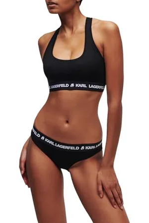 Karl Lagerfeld Damen Damen Sport-Bh Mit Karl-Logo, , S