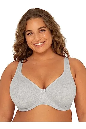 Fruit Of The Loom Damen Plus-Size Cotton Unlined Underwire Bra BH mit voller Abdeckung, Undurchsichtige, , 85G