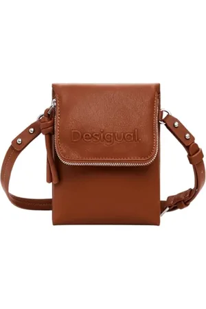 Desigual Für Damen Mone_Half Phone Camel Bi-Fold Wallet