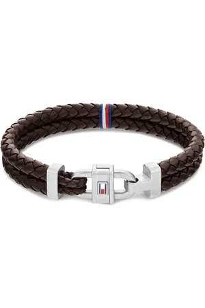 Tommy Hilfiger Jewelry Armband für Herren mit Braunem Leder und Edelstahlverschluss - 2790363