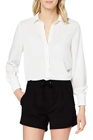 JDY Damen NEW Catia JRS NOOS Shorts, Black, XXL