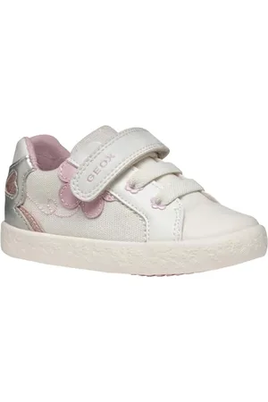 Geox Baby-Mädchen B GISLI Girl B Sneaker, White, 20 EU