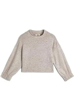 Koton Girls Basic Sweat Long Sleeve Crew Neck Elastic Cuffs Soft Touch