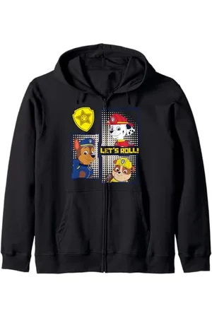 Paw Patrol Lets Roll Chase Marshall And Rubble Kapuzenjacke