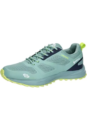BRUTTING Unisex Mount Ray Trekkingsschuhe, Mintgrün/Marine/Lemon, 39 EU