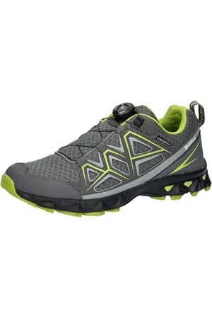 BRUTTING Unisex Power Walkingschuhe, Anthrazit/Grün, 40 EU