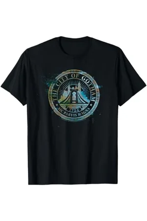 DC Comics Originals The Batman City Of Gotham Magna Crest T-Shirt