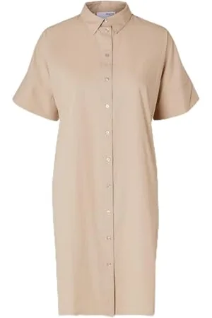 SELECTED SLFBLAIR 2/4 Short Shirt Dress NOOS
