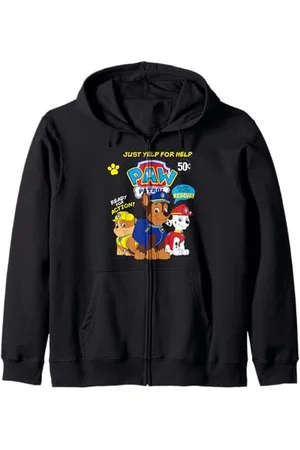 Paw Patrol Comic Book Strip Kapuzenjacke
